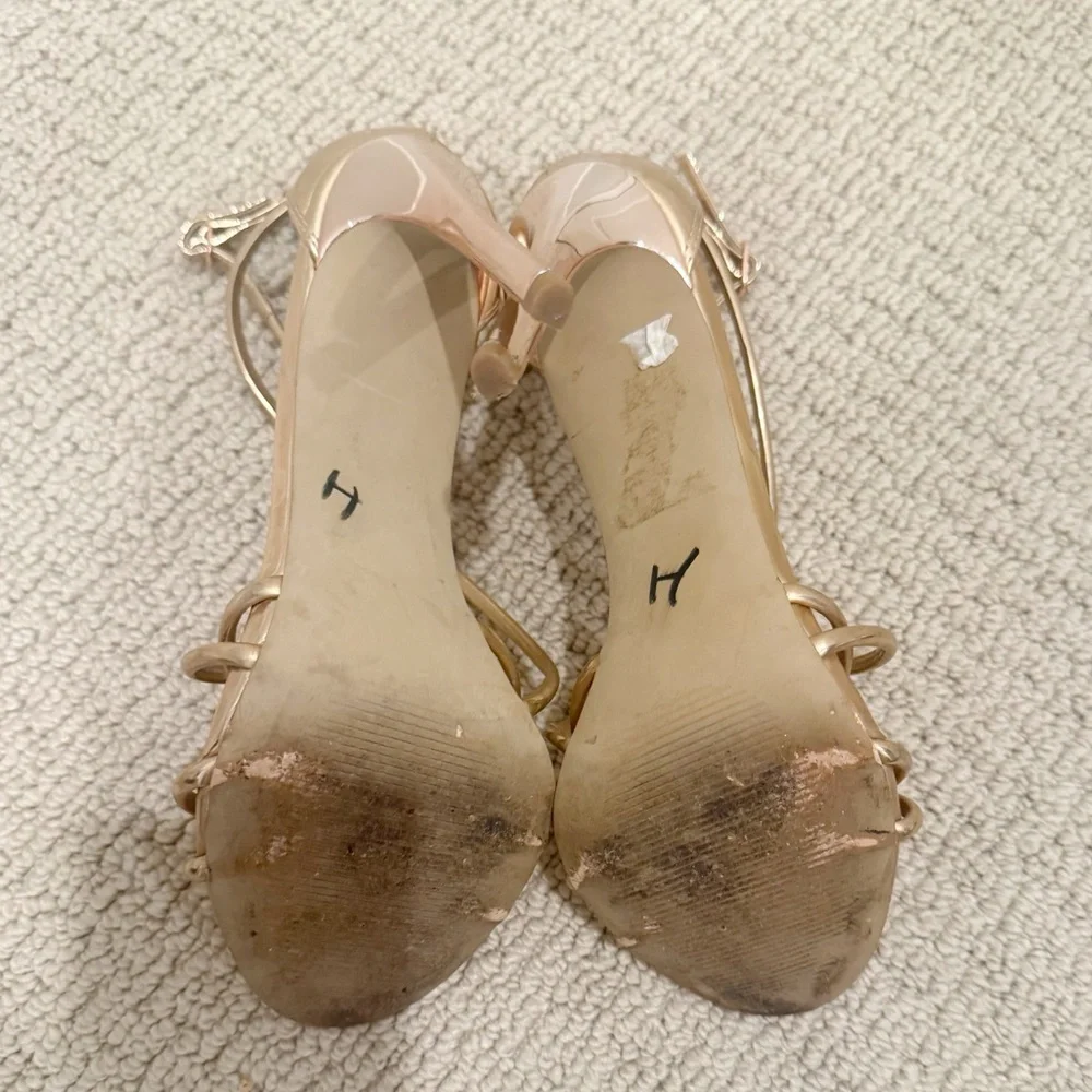 STEVE‎ MADDEN Satire Heels in Rose Gold size 8
